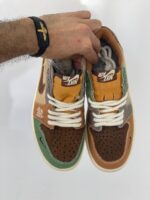 کتونی نایکی اورجینال مدل وودوو Jordan 1 Retro Low OG Voodoo - Image 3