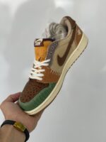 کتونی نایکی اورجینال مدل وودوو Jordan 1 Retro Low OG Voodoo - Image 11
