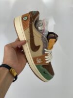 کتونی نایکی اورجینال مدل وودوو Jordan 1 Retro Low OG Voodoo - Image 2