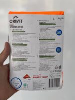 آستین حلقه ای ورزشی کوتاه (کراپ) زنانه برند Crivit - Image 3