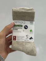 پک 7 جفتی جوراب نخی ساق بلند زنانه برند esmara (اسمارا) - Image 4