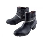بوت چرمی اورجینال زنانه برند فوت فلکس (Foot Flexx)