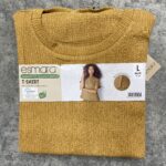 تیشرت بیسکویتی زنانه اورجینال برند Esmara - Image 11