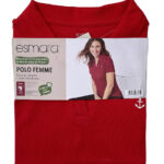 پولوشرت (تیشرت) نخی زنانه اورجینال برند Esmara - Image 3