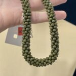 گردنی توپ توپی سبز رنگ زنانه اورجینال برند Infinity - Image 2