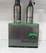 ست ادکلن و اسپری ورزشی مردانه اورجینال مدل Green برند Slazenger - Image 5