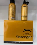 ست ادکلن و اسپری ورزشی مردانه اورجینال مدل Gold برند Slazenger - Image 4