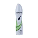 اسپری بدن ضد تعریق زنانه رکسونا 48 ساعته مدل Aloe vera scent برند Rexona