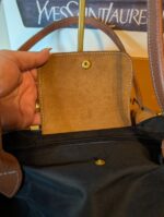 کیف زنانه رنگ مشکی اورجینال سایز M برند لانگ چمپ Longchamp - Image 2
