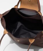 کیف زنانه رنگ قهوه ای سوخته اورجینال سایز M برند لانگ چمپ Longchamp - Image 7