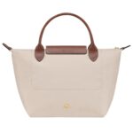 کیف زنانه رنگ استخوانی اورجینال سایز M برند لانگ چمپ Longchamp - Image 6