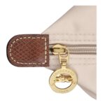 کیف زنانه رنگ استخوانی اورجینال سایز M برند لانگ چمپ Longchamp - Image 10