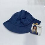 کلاه باکت پارچه ای رنگ سرمه ای زنانه برند I AM