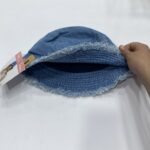 کلاه باکت پارچه ای مدل لی رنگ آبی زنانه برند I AM - Image 2