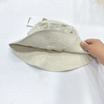 کلاه باکت رنگ استخوانی جذاب زنانه برند I AM - Image 3