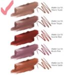کیت رژلب مایع و مداد لب مات گلدن رز مدل Warm Nude (وارم نود) | رژ لب نود مات گلدن رز - Image 2