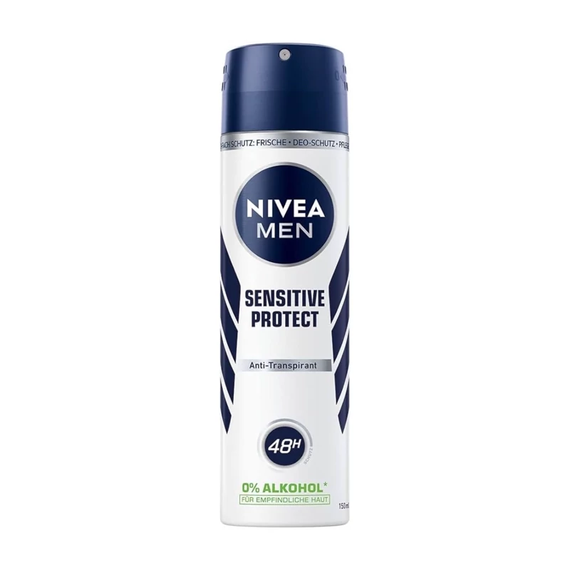 اسپری ضد تعریق نیوا اسپری ضدتعریق نیوا Sensitive Protect 150 میل | محافظت 72 ساعته مخصوص پوست حساس - Image 1