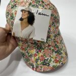 کلاه کپ زنانه اورجینال طرح گل گلی برند I am - Image 2