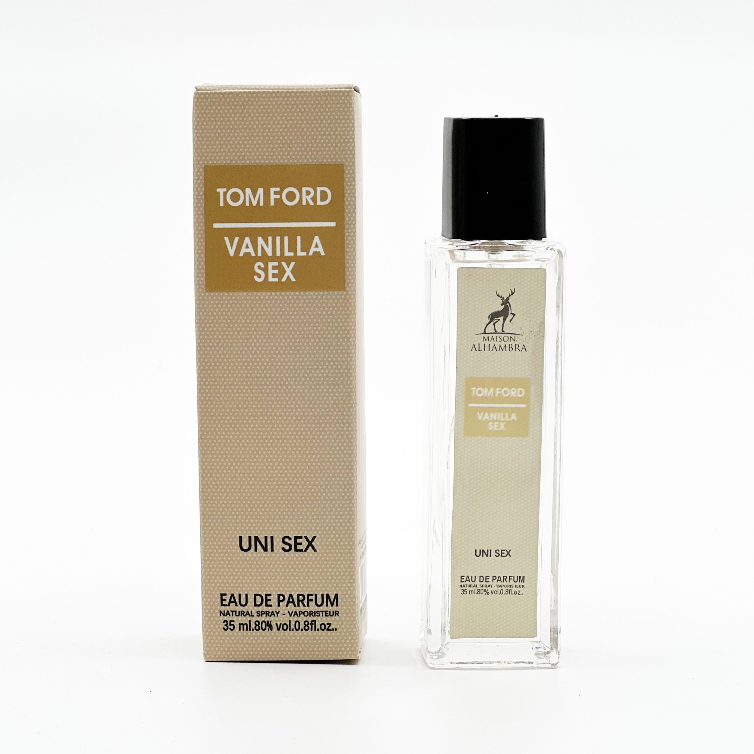 تام فورد مینی ادکلن یونیسکس اورجینال الحمبرا رایحه تام فورد وانیلا (Tom Ford Vanilla) حجم 35 میل - Image 1