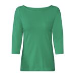 بلوز نخی آستین سه ربع زنانه رنگ سبز برند اسمارا (esmara) - Image 5